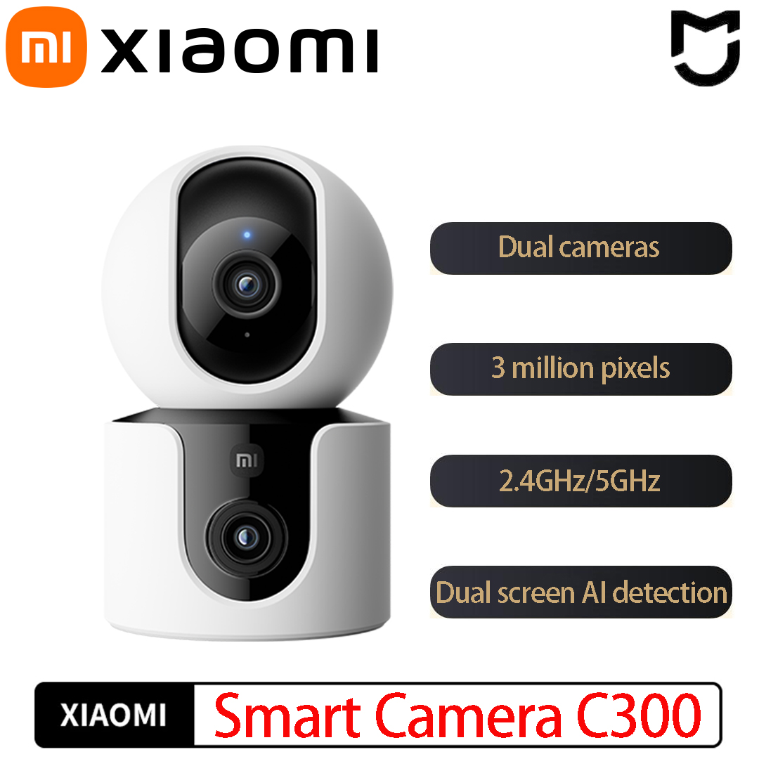 Home Security Camera 360 Xiaomi - Inteligentna kamera Xiaomi C300 z podwójnym