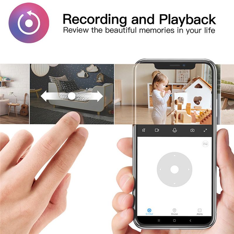 Home Security And Monitoring - Niezbędna wewnętrzna kamera Wi-Fi Tuya, niania