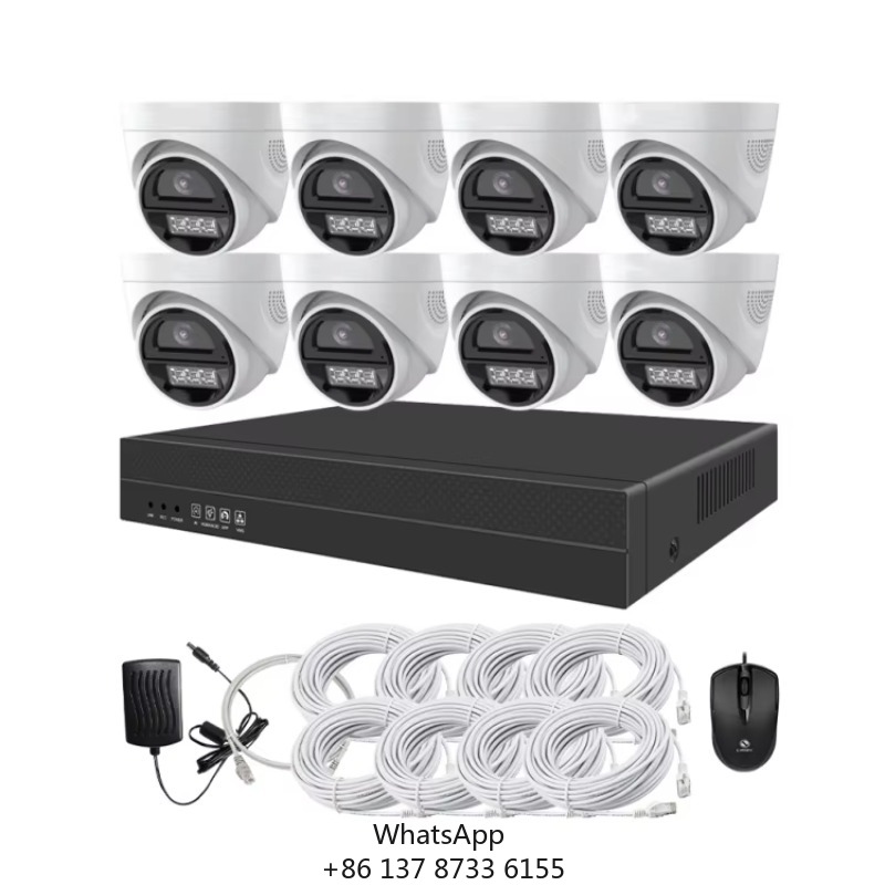 Home Security Outdoor - Zestaw kamer CCTV 4-kanałowy 8-kanałowy Full