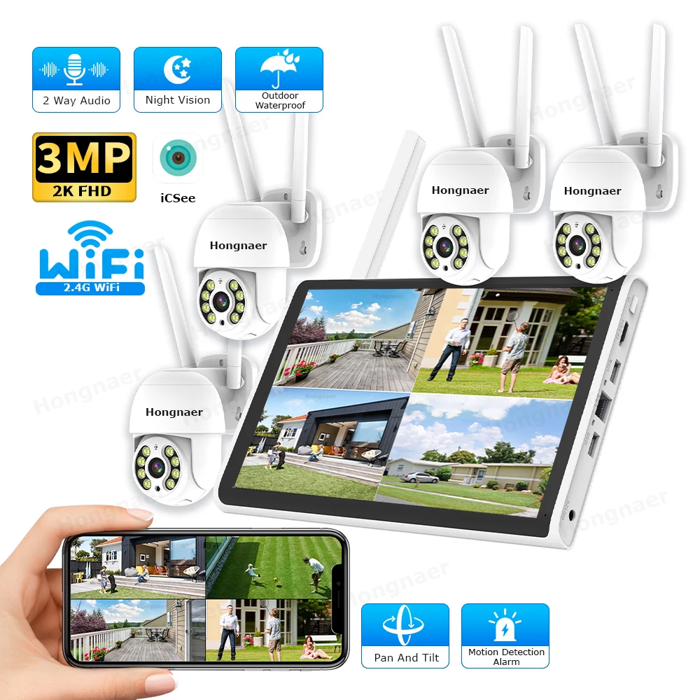 Home Security Usa - Zestaw Bezprzewodowego Systemu Monitoringu Domowego 2026