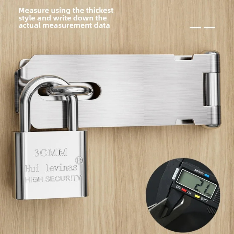 Home Security Tapo - Zamek zatrzaskowy ze stali nierdzewnej, kąt