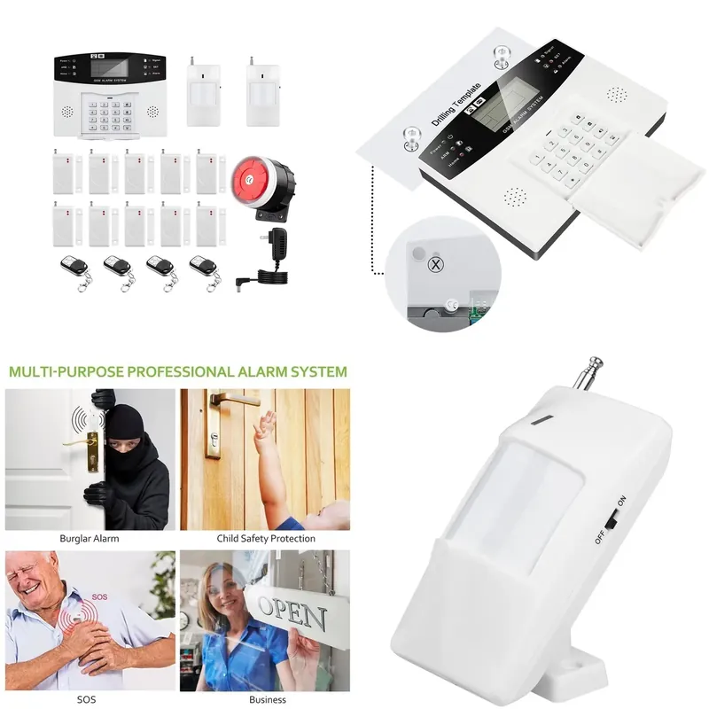 Home Security Usa - Zestaw alarmowy do domu z automatycznym