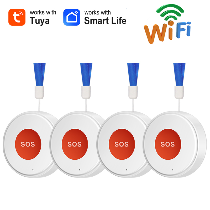 Home Security Gadgets - Przycisk alarmowy WiFi SOS Smart Life