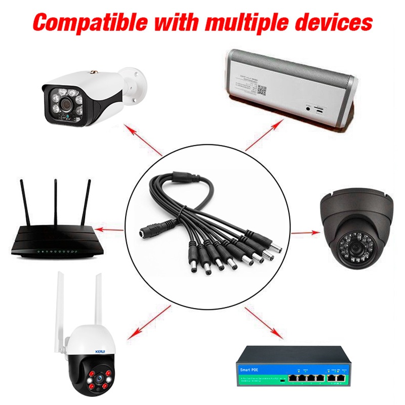 5,5 x 2,1 mm 1 żeński na 2 4 8 – Home Security Company recenzja i cena