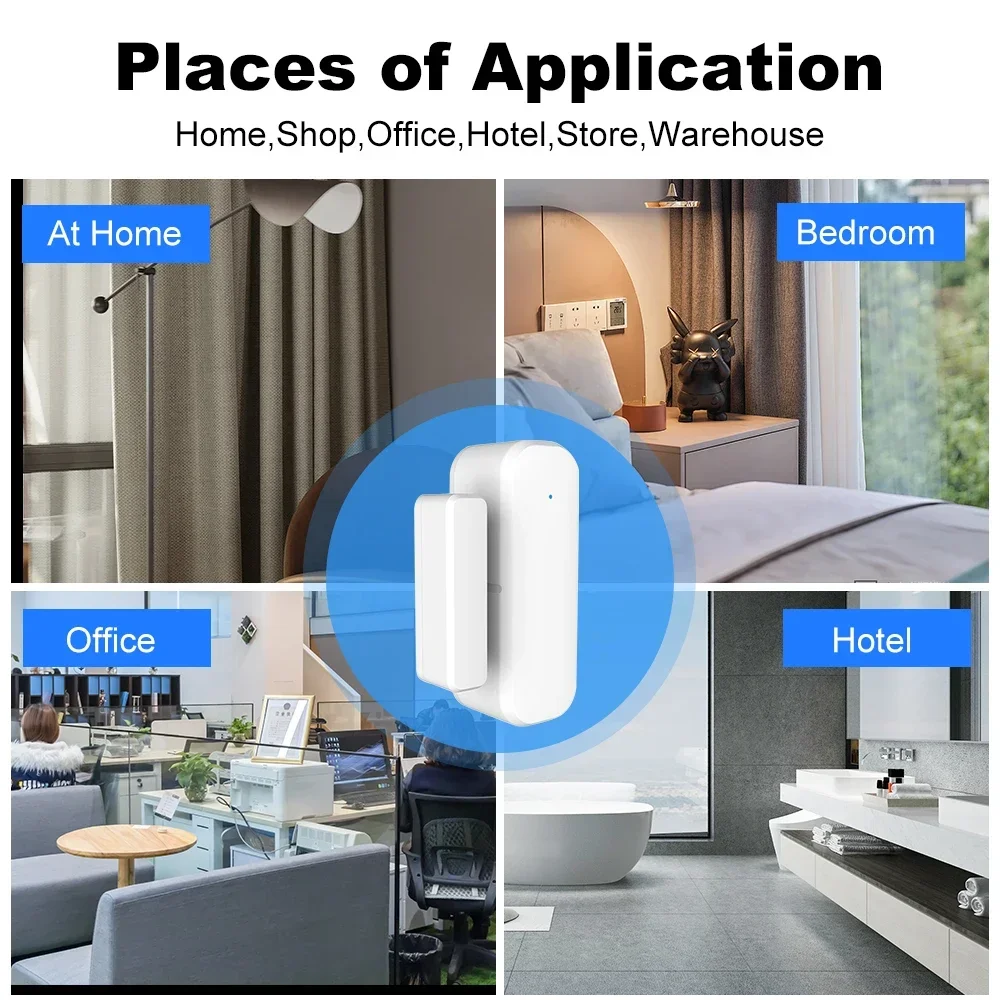 Alarm domowy Zigbee WIFI, czuj – Home Security Gadgets recenzja i cena