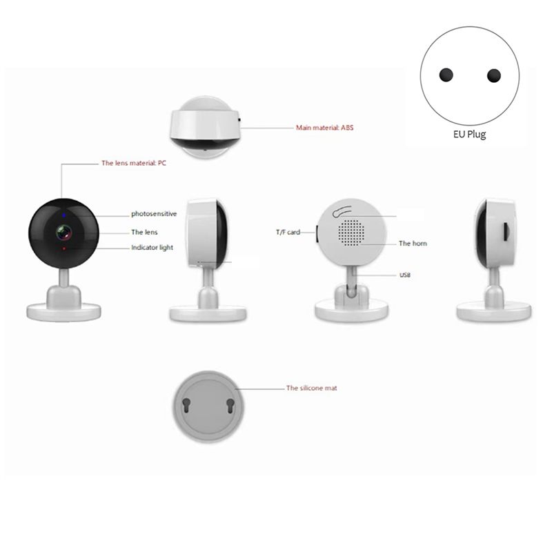 Niezbędna wewnętrzna kamera Wi – Home Security And Monitoring recenzja i cena