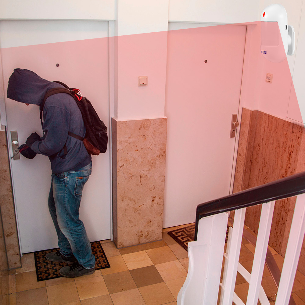 KERUI bezprzewodowy czujnik ru – Home Security Company recenzja i cena