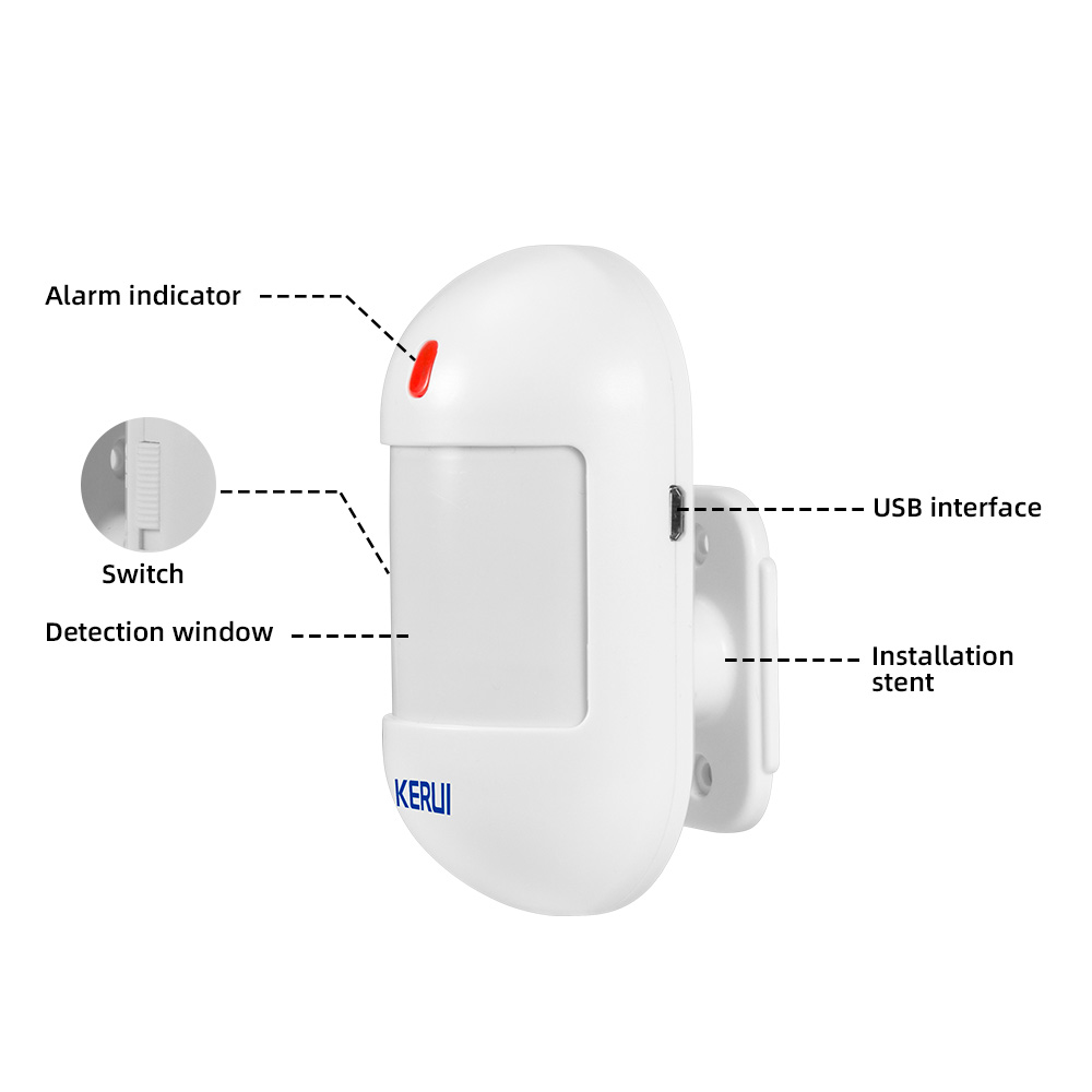 KERUI bezprzewodowy czujnik ru – Home Security Company recenzja i cena
