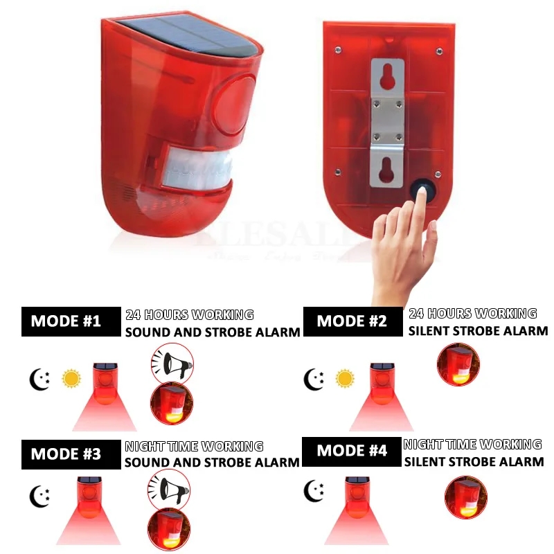 Wodoodporna, solarna lampa ala – Home Security Company recenzja i cena