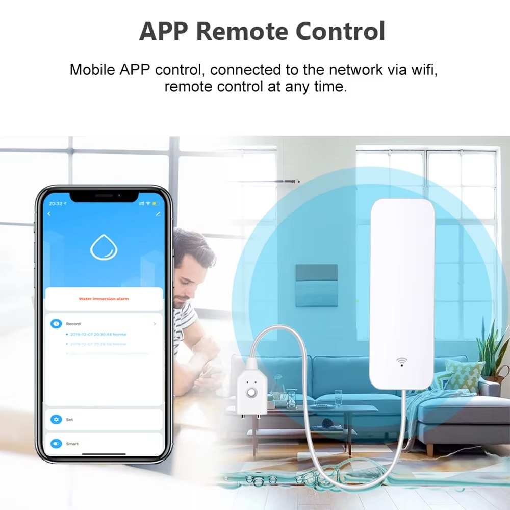Czujnik wycieku wody ZigBee Wi – Home Security Gadgets recenzja i cena