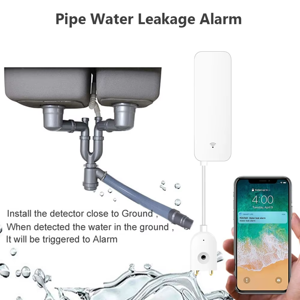 Czujnik wycieku wody ZigBee Wi – Home Security Gadgets recenzja i cena