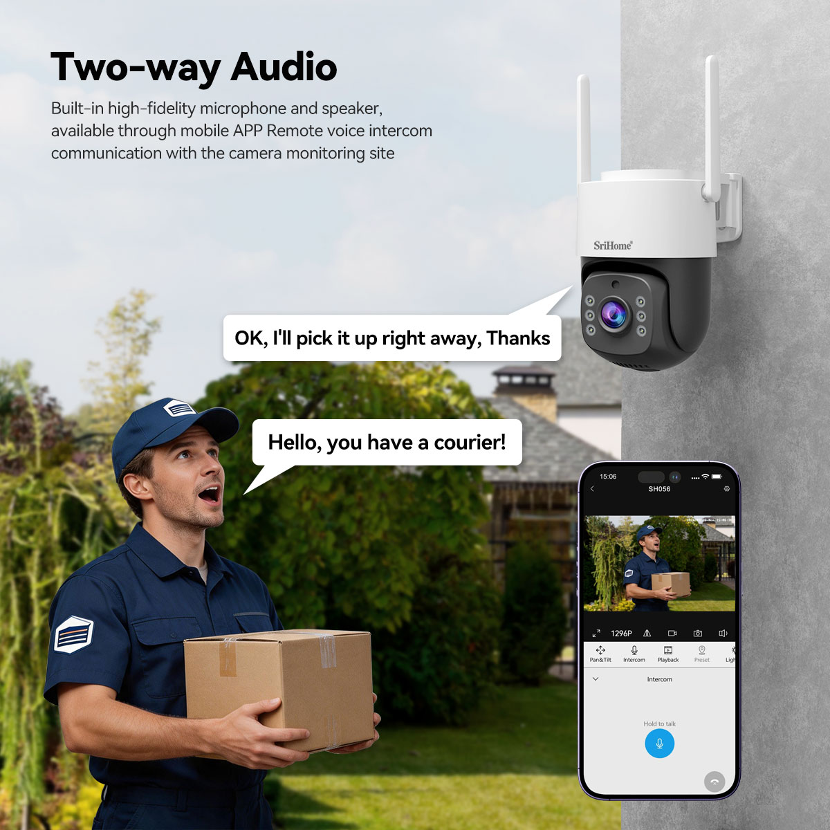 Srihome NVS012-IPC056 Kamera I – Home Security And Monitoring recenzja i cena