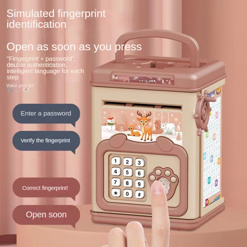 Skarbonka z czytnikiem linii p – Home Security Safe recenzja i cena