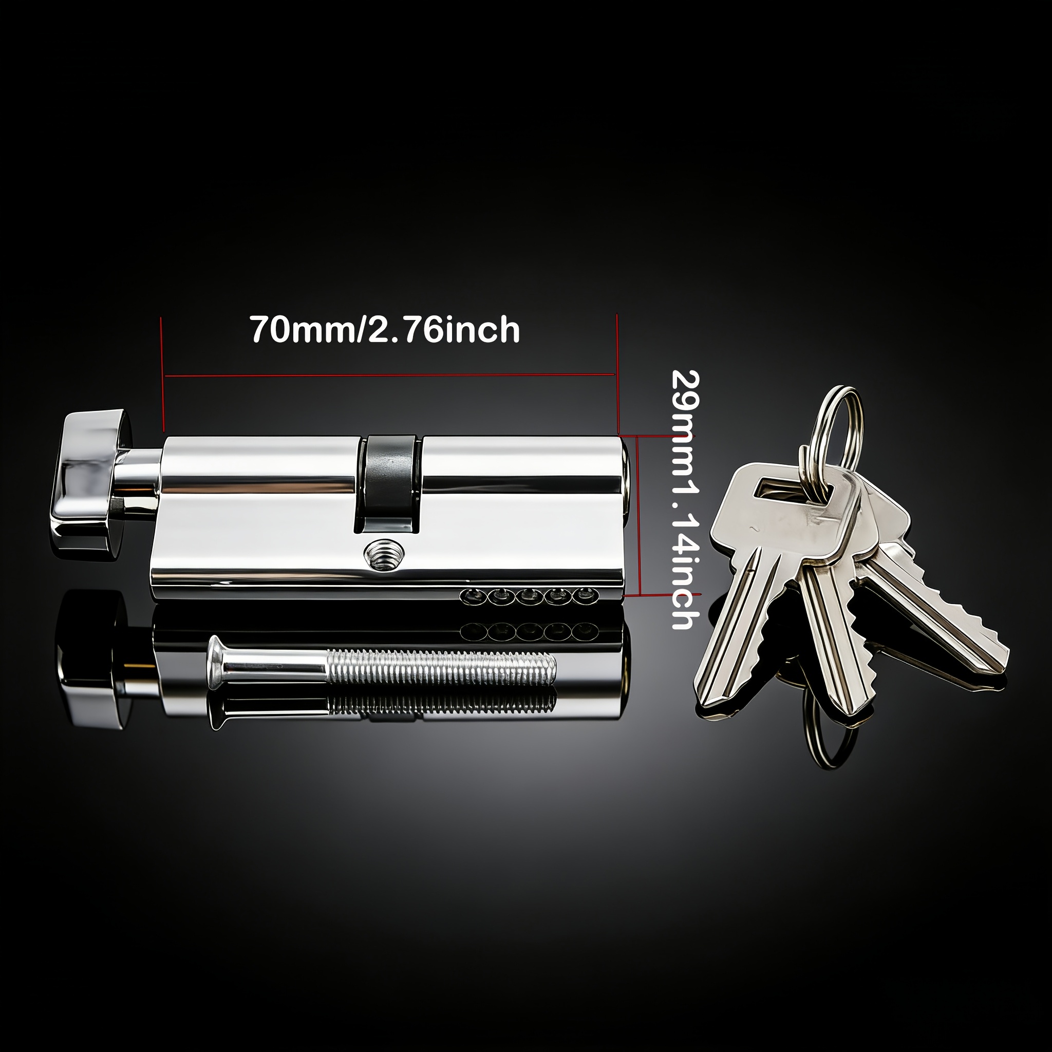 1 szt. Wkładka zamka do klamki – Home Security Safe recenzja i cena