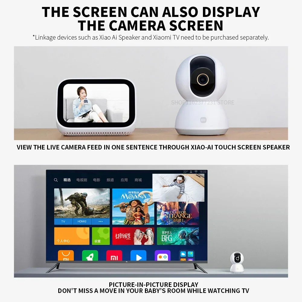 Xiaomi Smart Home 360 °   Kame – Home Security Camera 360 Xiaomi recenzja i cena