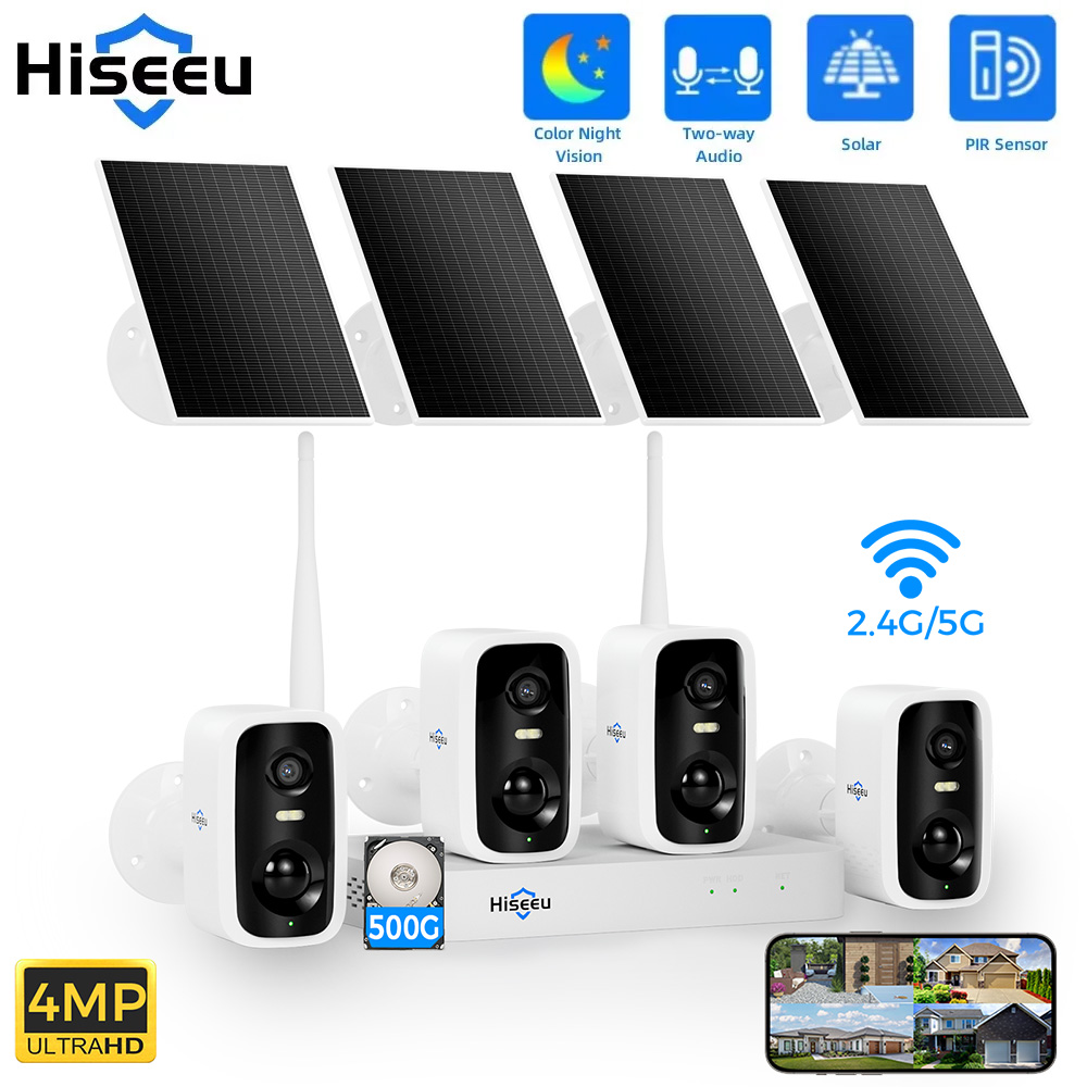 Hiseeu 10-kanałowy NVR 4MP WiF – Home Security And Monitoring recenzja i cena