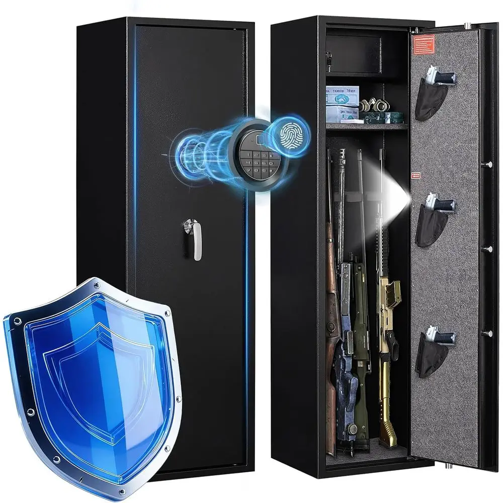 Sejf biometryczny na odciski p – Home Security Safe recenzja i cena
