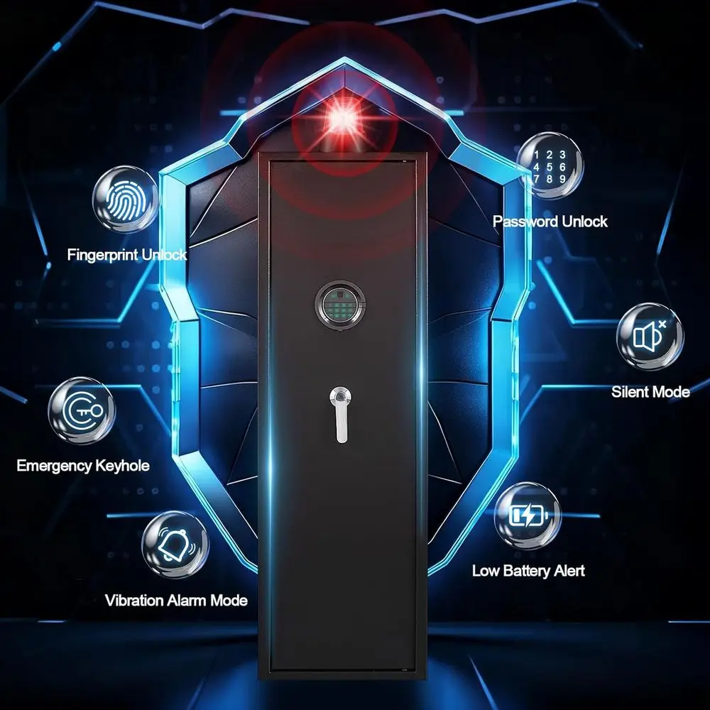 Sejf biometryczny na odciski p – Home Security Safe recenzja i cena