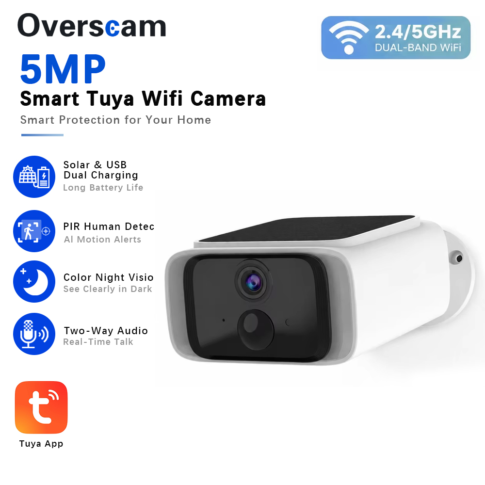 Kamera bezpieczeństwa Tuya 5MP – Home Security And Monitoring recenzja i cena