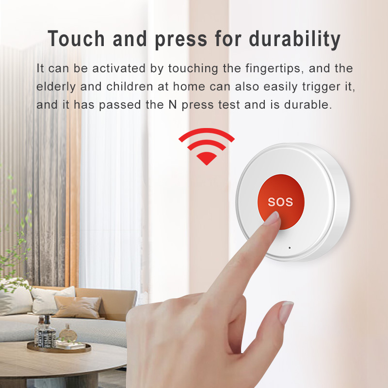 Przycisk alarmowy WiFi SOS Sma – Home Security Gadgets recenzja i cena